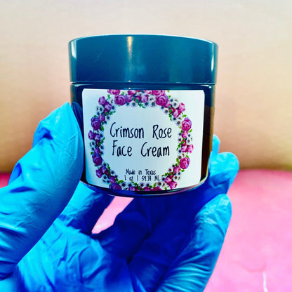 Crimson Rose Face Cream - KAM Family Botanics By Kesha