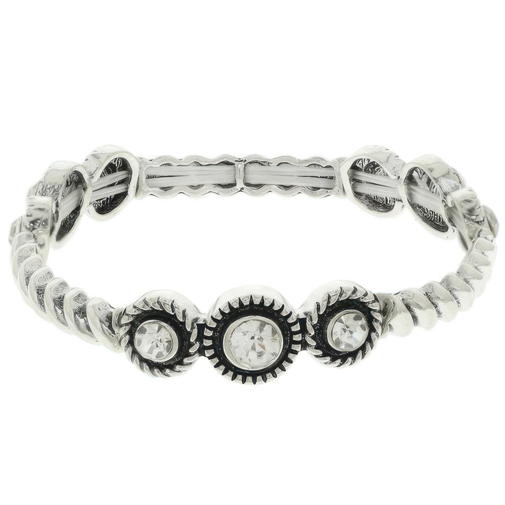Crystal Ridge Stretch Bracelet - KAM Family Botanics