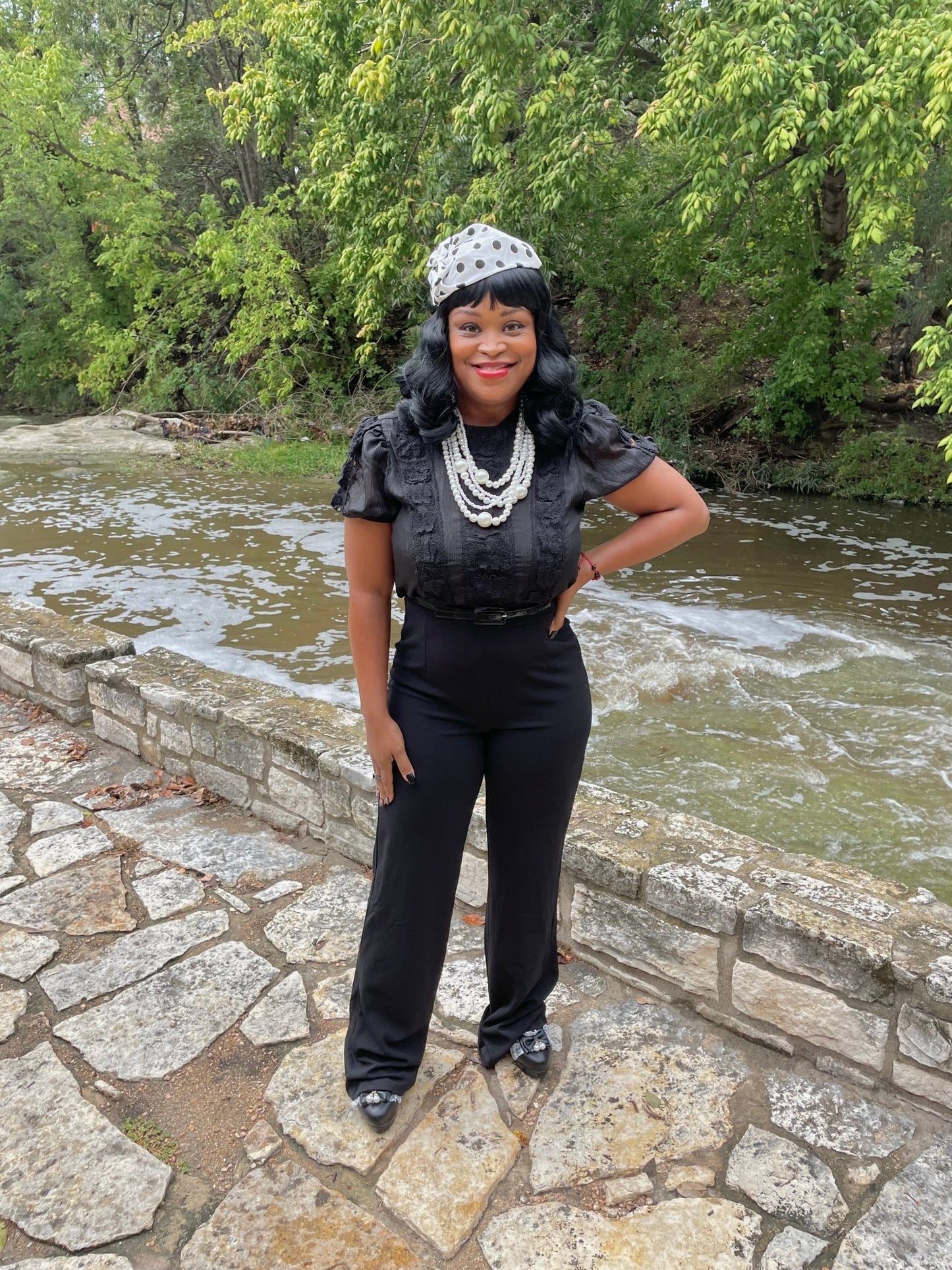 Delicate Butterfly Sheer Pattern Jumpsuit - KAM Family Botanics