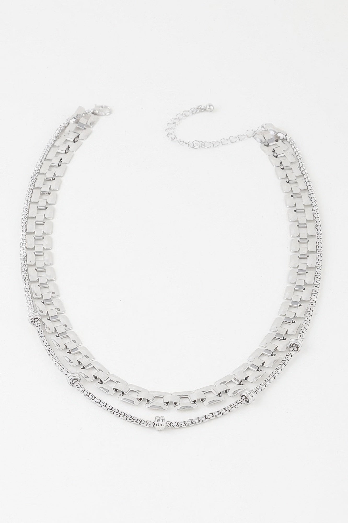 Double Box Chain Necklace - KAM Family Botanics