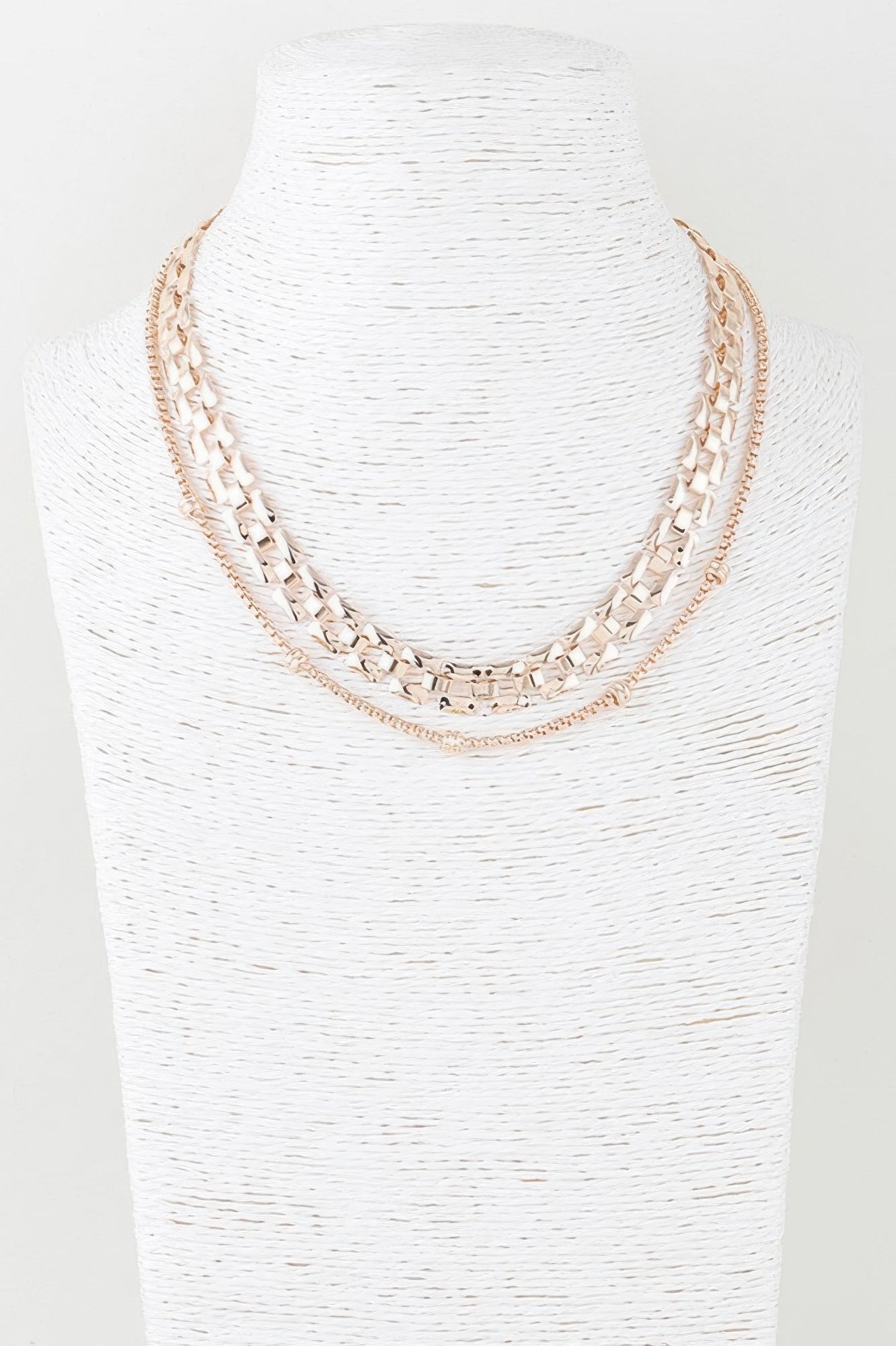 Double Box Chain Necklace - KAM Family Botanics