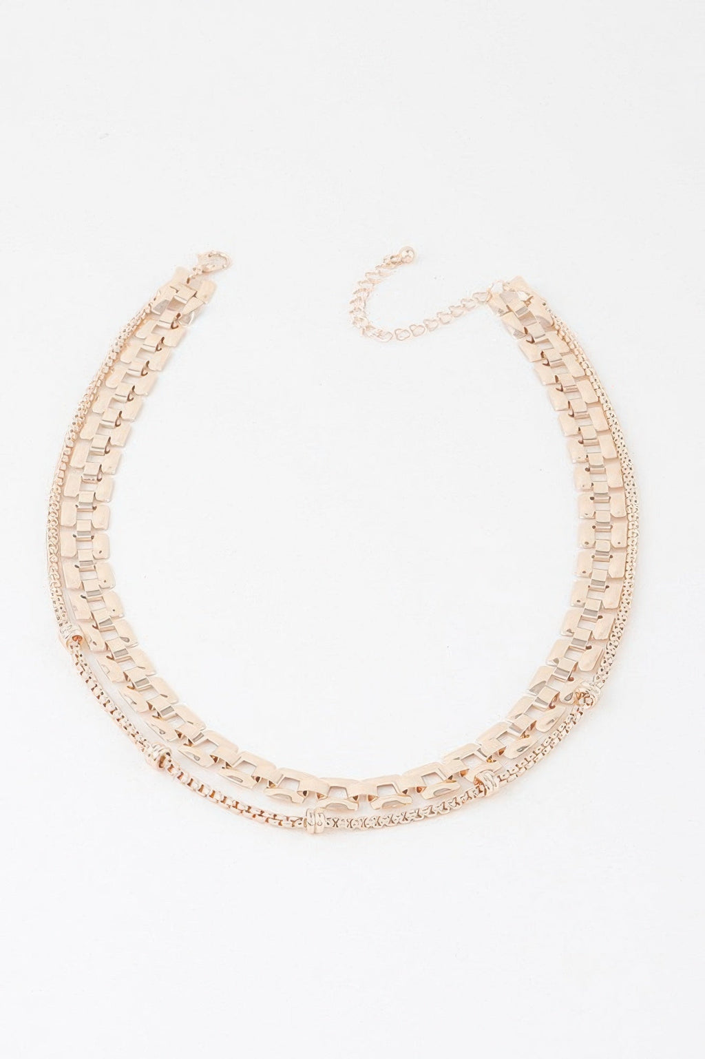 Double Box Chain Necklace - KAM Family Botanics