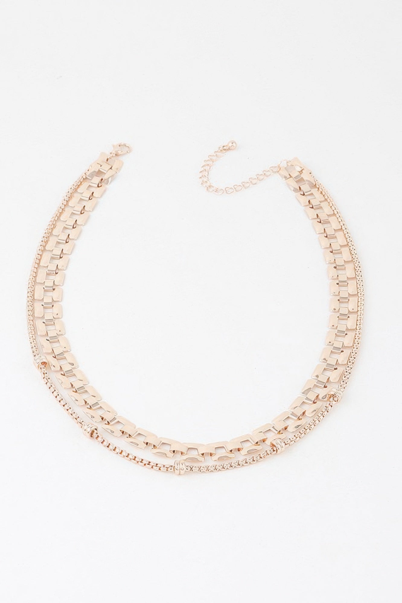 Double Box Chain Necklace - KAM Family Botanics