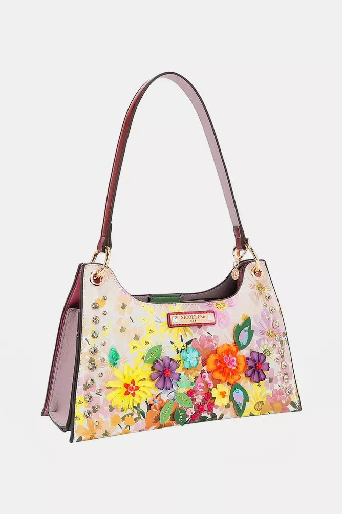 Dreams That Blossom Shoulder Bag - KAM Family Botanics By Kesha