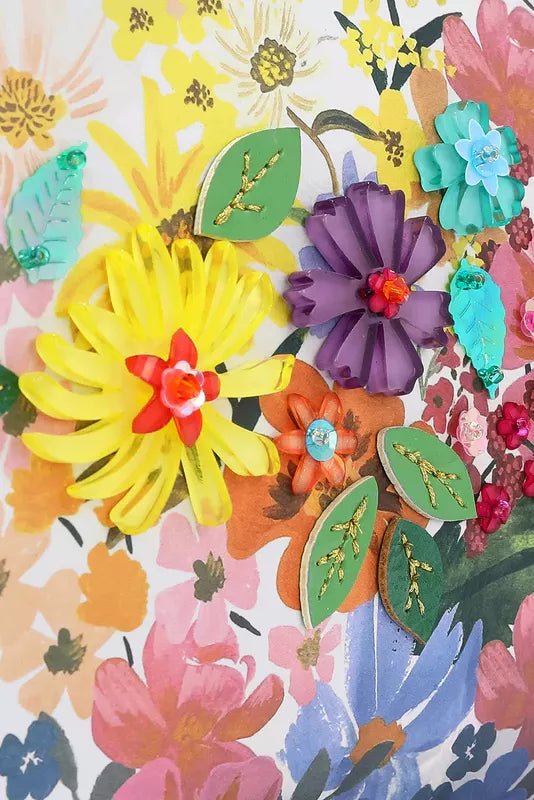 Dreams That Blossom Shoulder Bag - KAM Family Botanics By Kesha