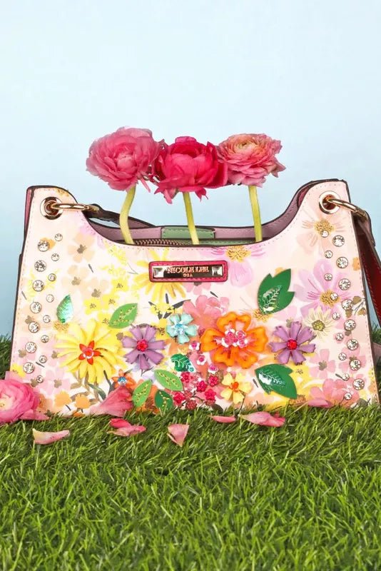 Dreams That Blossom Shoulder Bag - KAM Family Botanics By Kesha