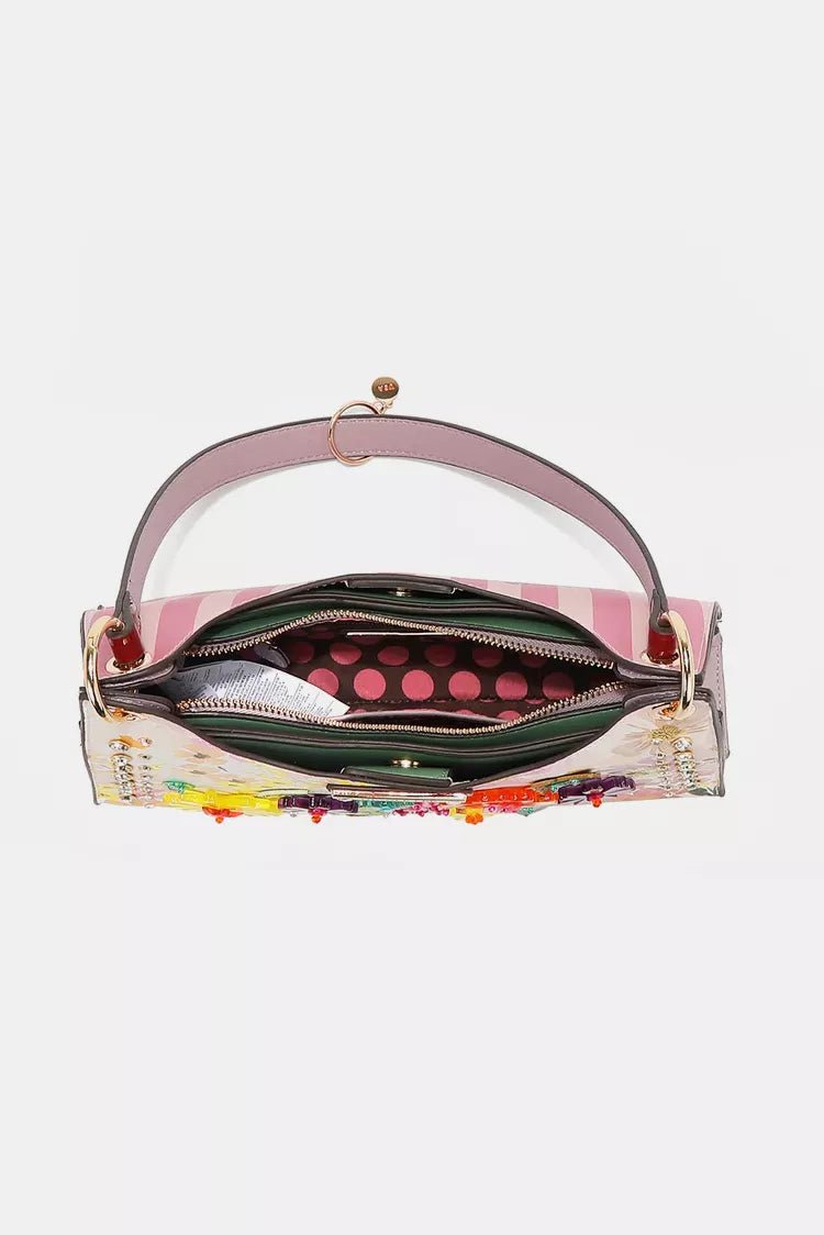 Dreams That Blossom Shoulder Bag - KAM Family Botanics By Kesha