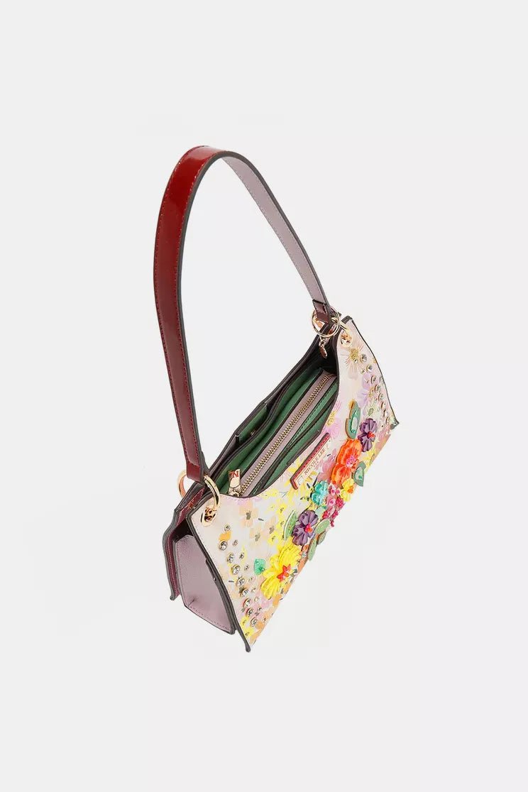 Dreams That Blossom Shoulder Bag - KAM Family Botanics By Kesha