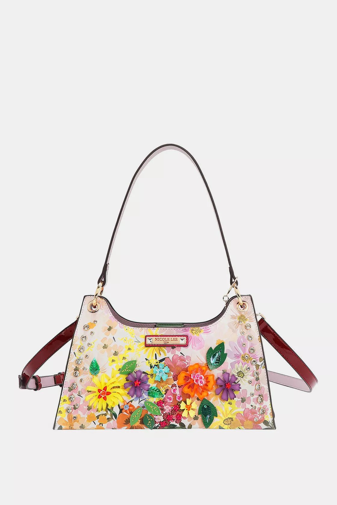 Dreams That Blossom Shoulder Bag - KAM Family Botanics By Kesha