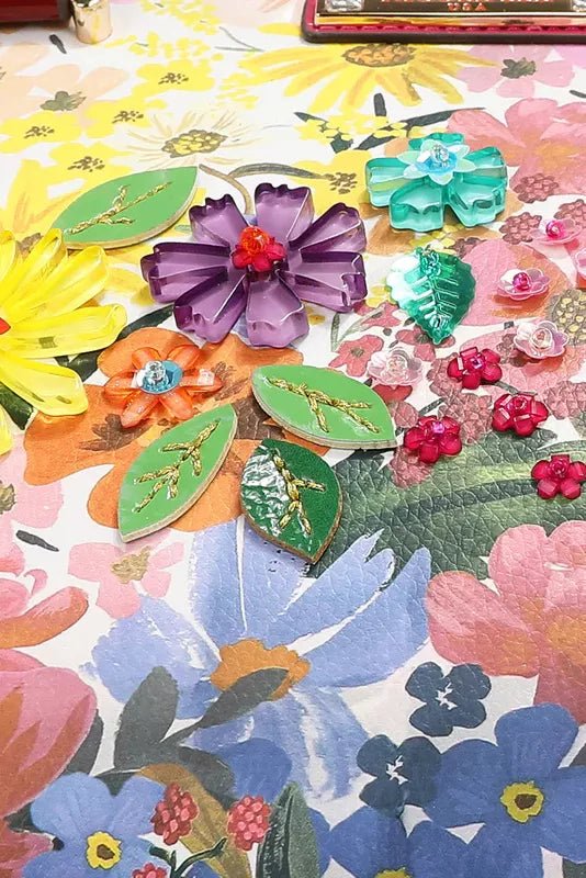 Dreams That Blossom Shoulder Bag - KAM Family Botanics By Kesha