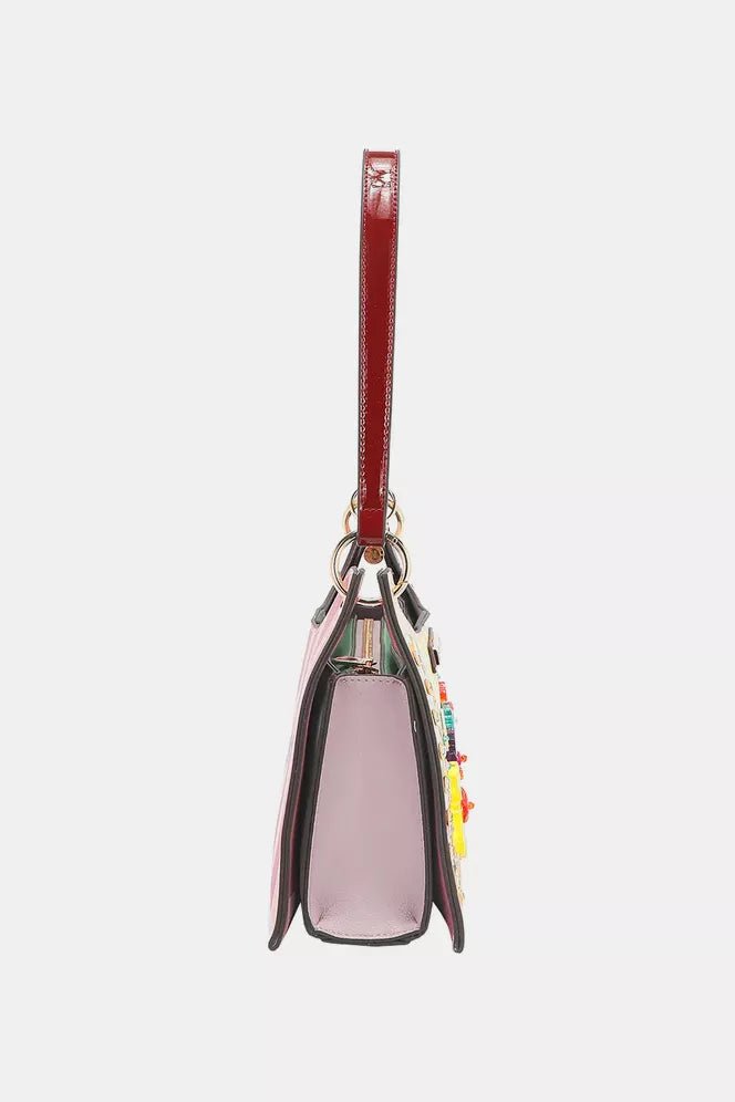 Dreams That Blossom Shoulder Bag - KAM Family Botanics By Kesha