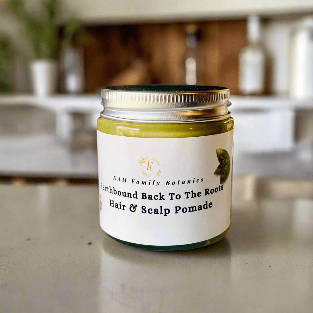 Earthbound Back To The Roots Hair & Scalp Pomade - KAM Family Botanics By Kesha