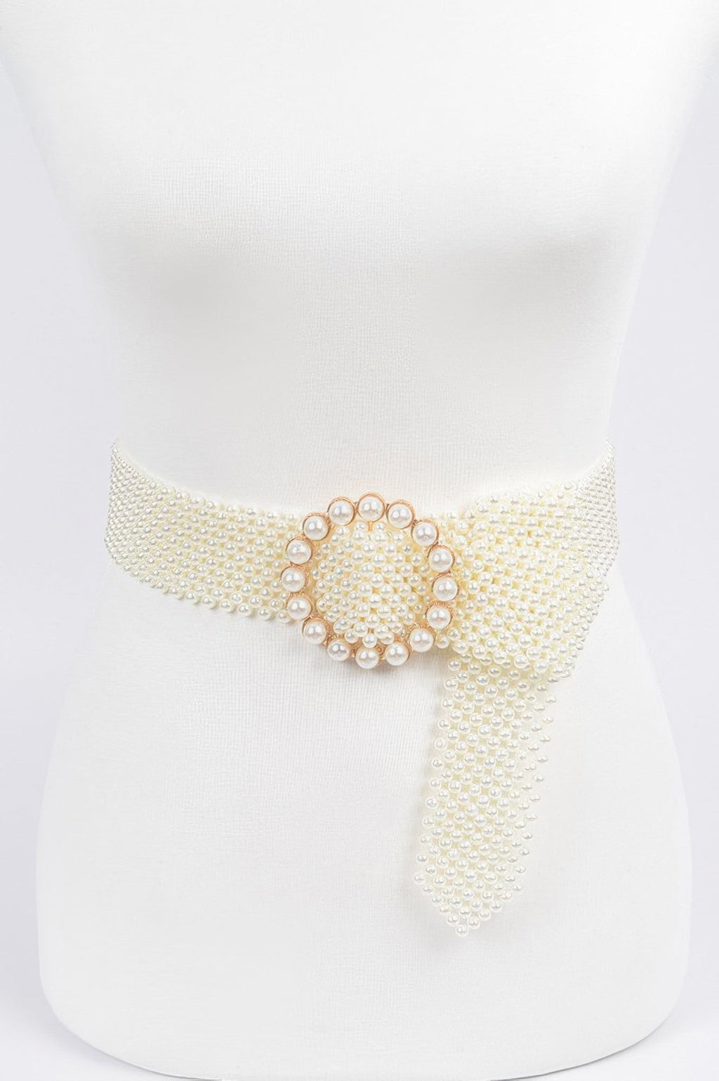 Elegance Defined Pearl Beads Belt - KAM Family Botanics