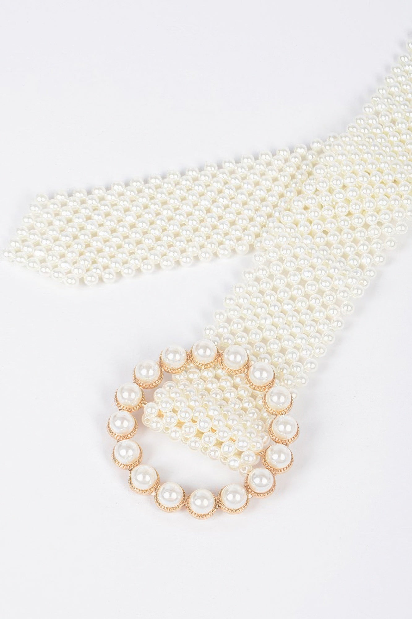 Elegance Defined Pearl Beads Belt - KAM Family Botanics