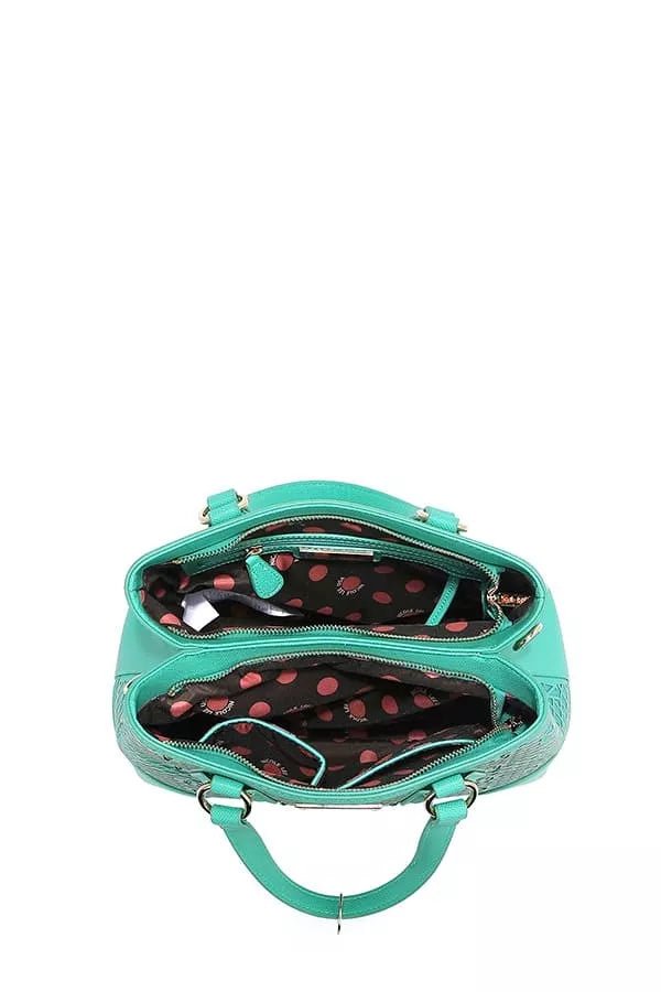 Fashionista Monogram Pattern Handbag - KAM Family Botanics By Kesha