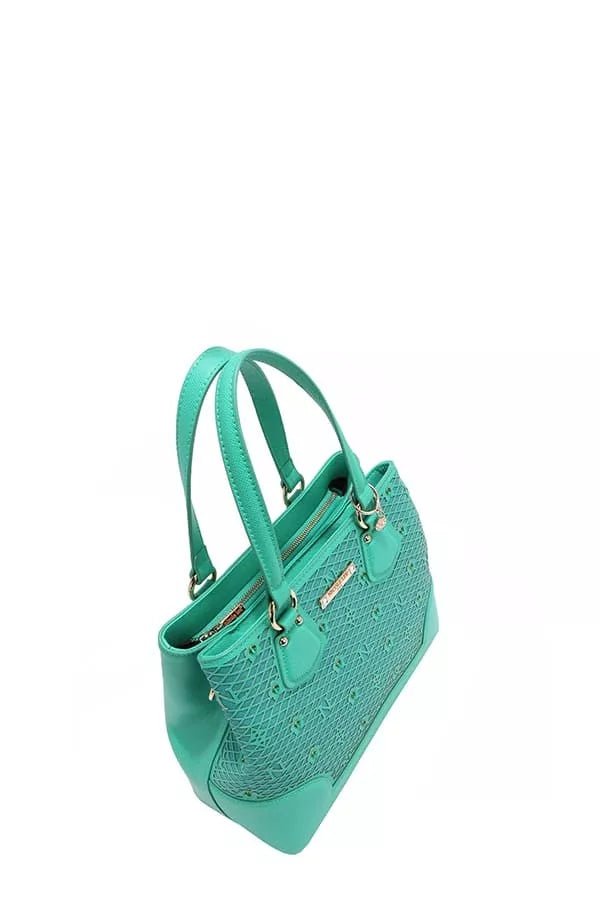 Fashionista Monogram Pattern Handbag - KAM Family Botanics By Kesha