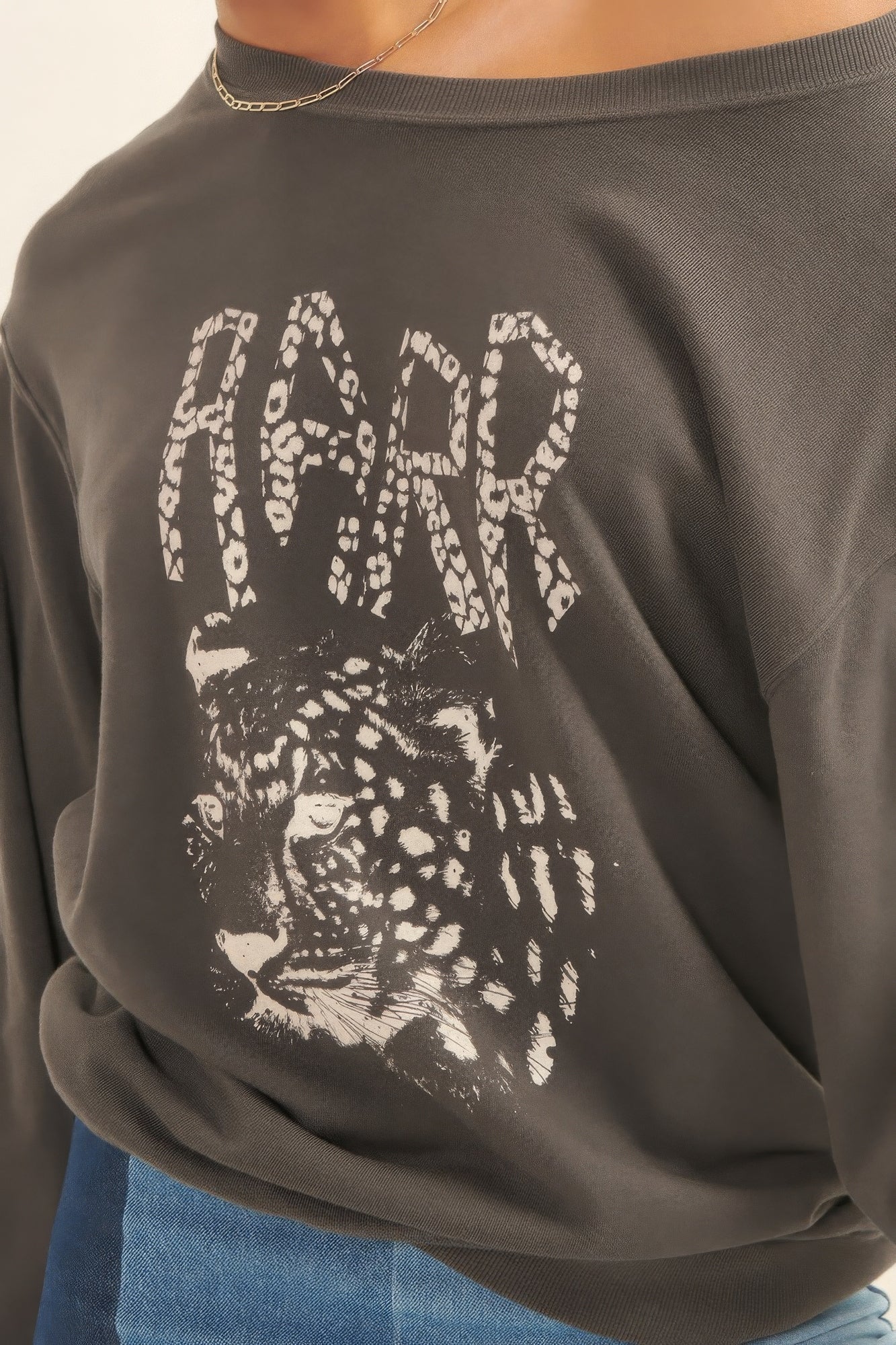 Fiesty French Terry Graphic Sweatshirt - KAM Family Botanics