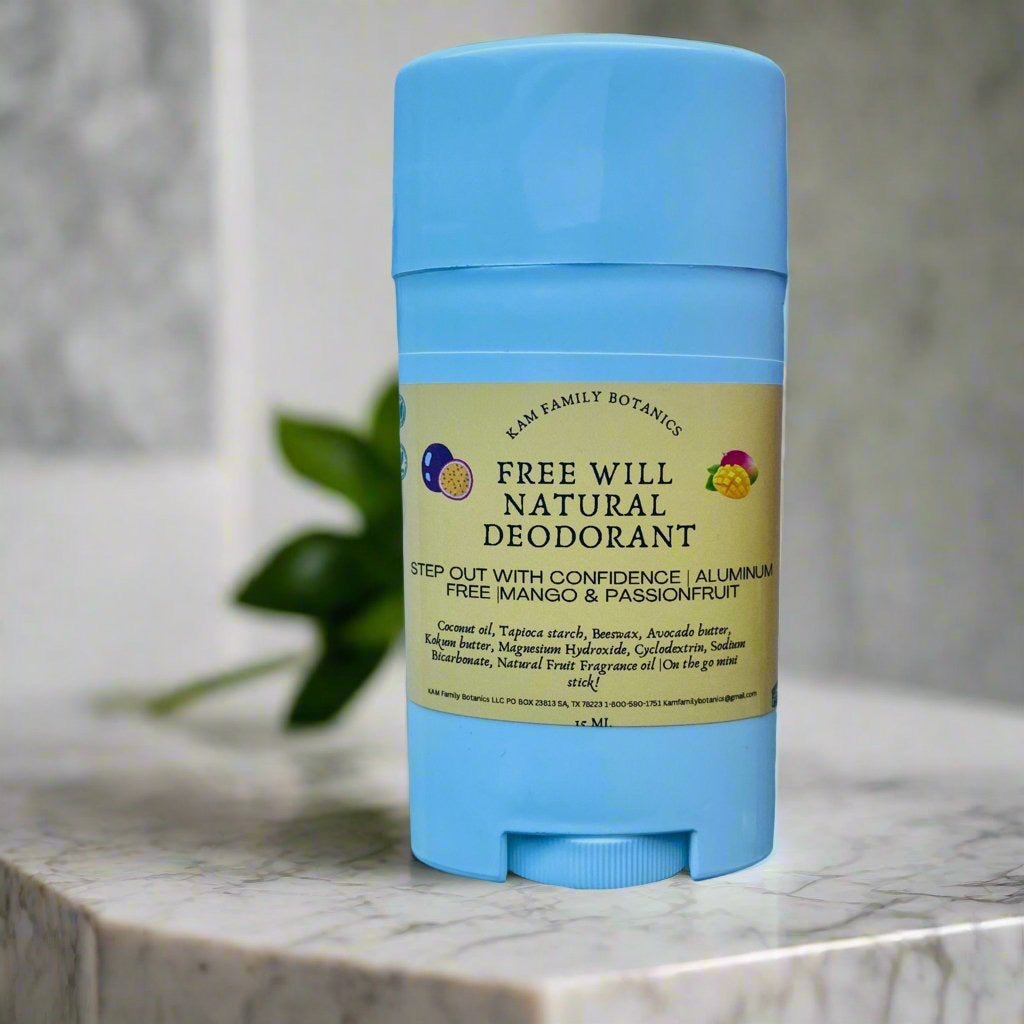 Free Will Aluminum Free Deodorant - KAM Family Botanics By Kesha