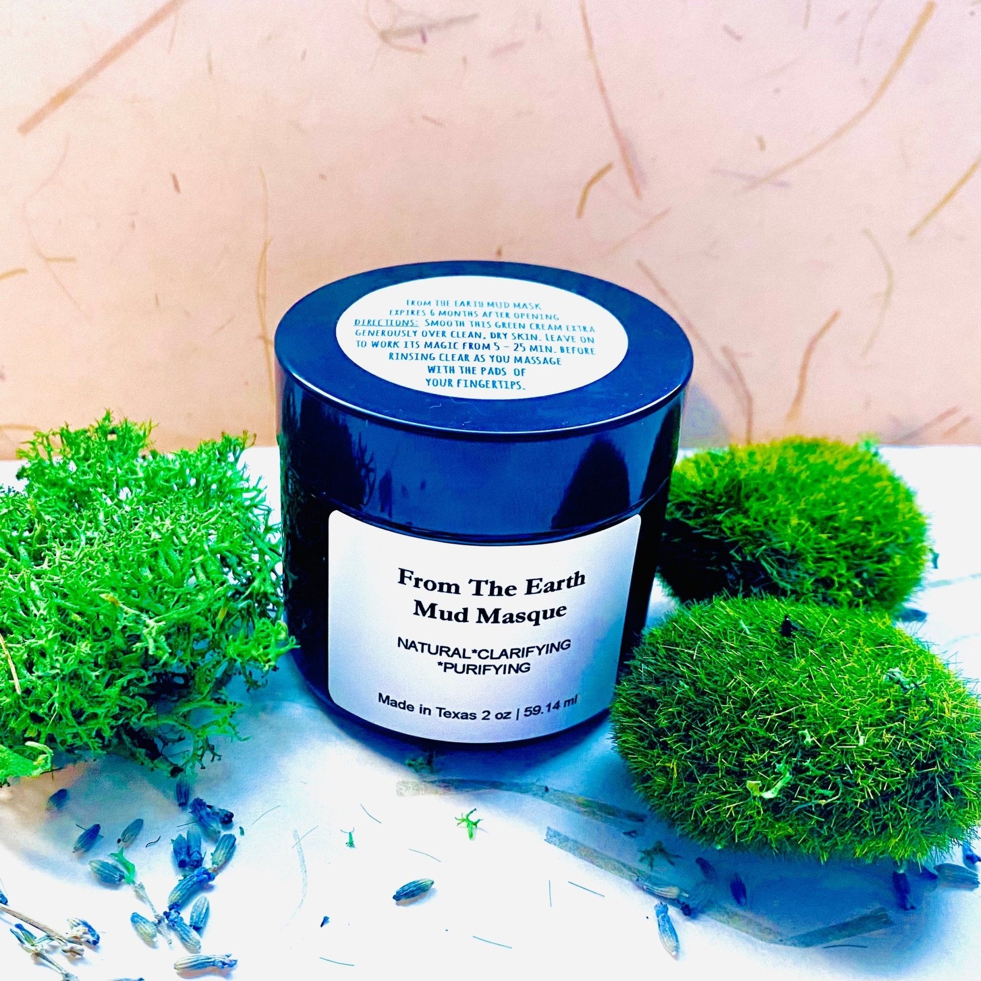 From The Earth Mud Masque: Rosemary & Sage - KAM Family Botanics By Kesha