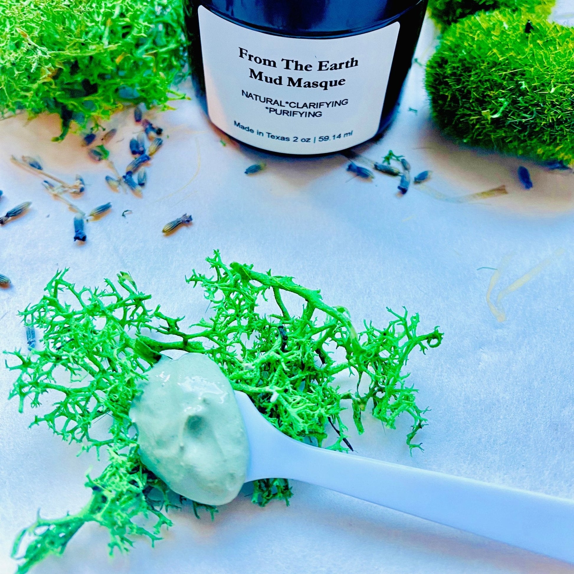 From The Earth Mud Masque: Rosemary & Sage - KAM Family Botanics By Kesha