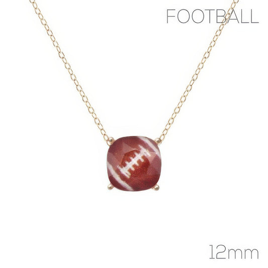 Game day Sports Fan Charm Necklace - KAM Family Botanics