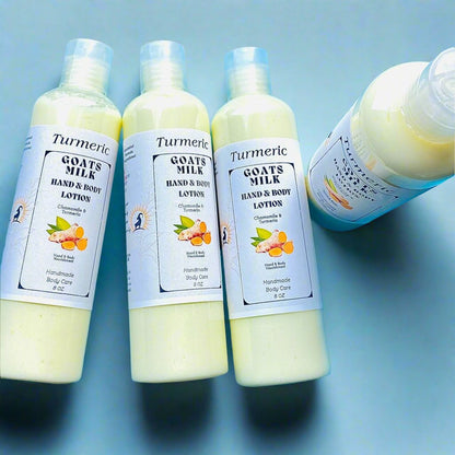 Goats Milk & Turmeric Hand & Body Lotion - KAM Family Botanics By Kesha