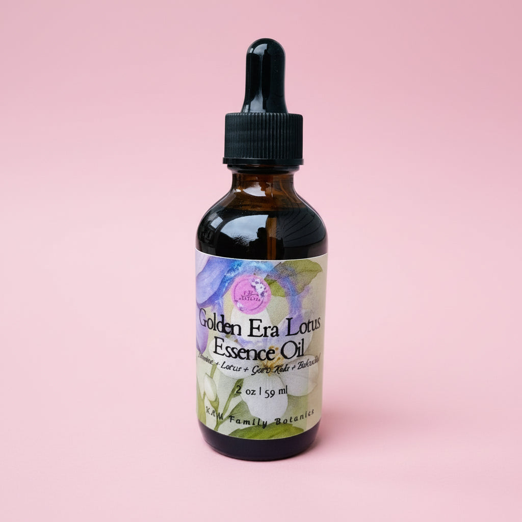 Golden Era Lotus Essence Oil - KAM Family Botanics
