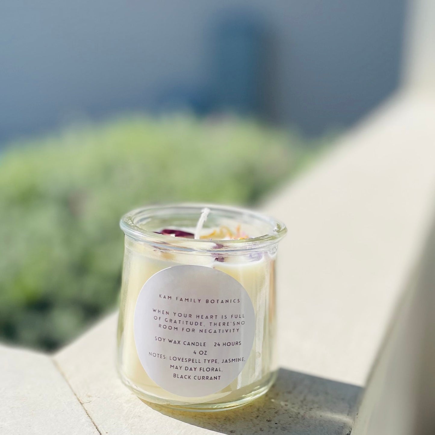 Gratitude Candle 2 - KAM Family Botanics