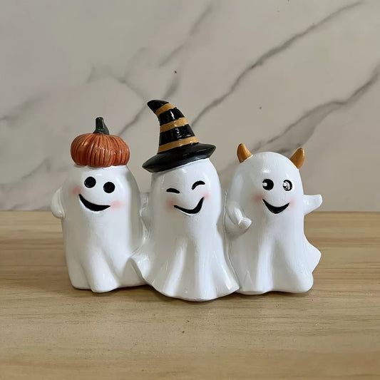 Halloween Ghost Trio Ornament - KAM Family Botanics