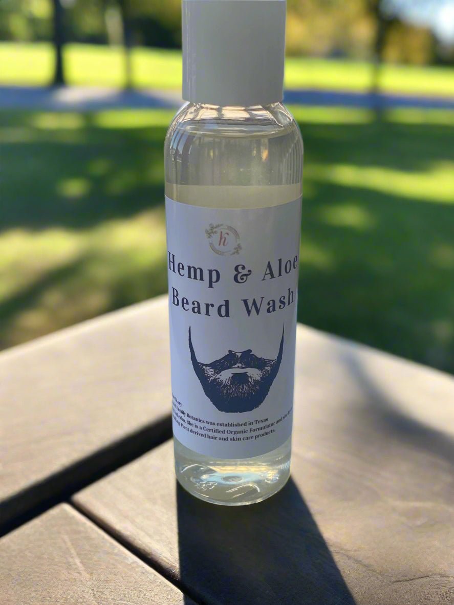 Hempseed & Aloe Beard Shampoo - KAM Family Botanics By Kesha