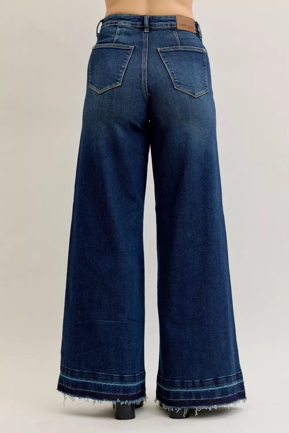 High Waist Palazzo Jeans - KAM Family Botanics