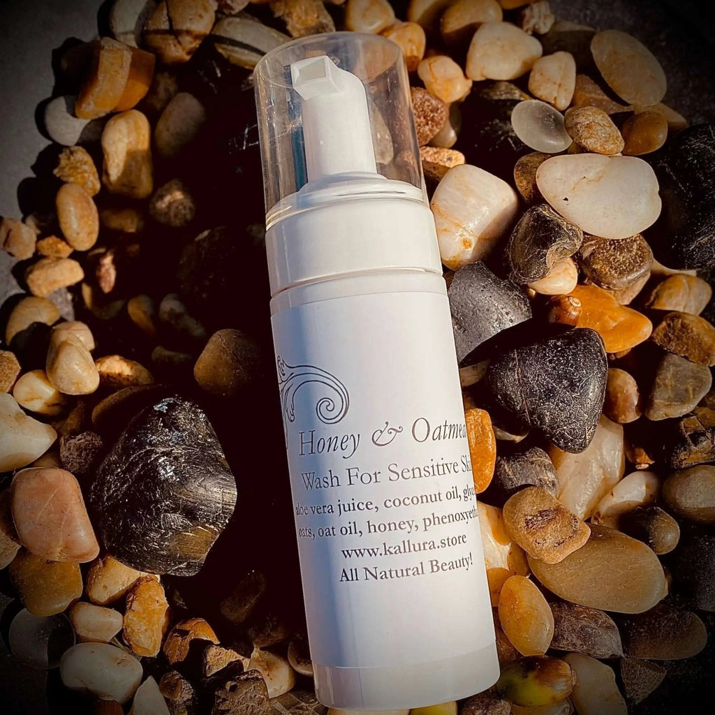 Honey & Oat Cleanser & Moisturizing Cream Set - KAM Family Botanics By Kesha