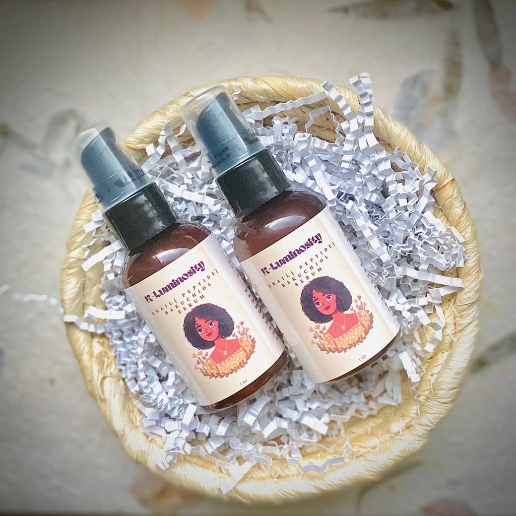 K - Luminosity Snail/Peptide/Bakuchiol Serum - KAM Family Botanics By Kesha