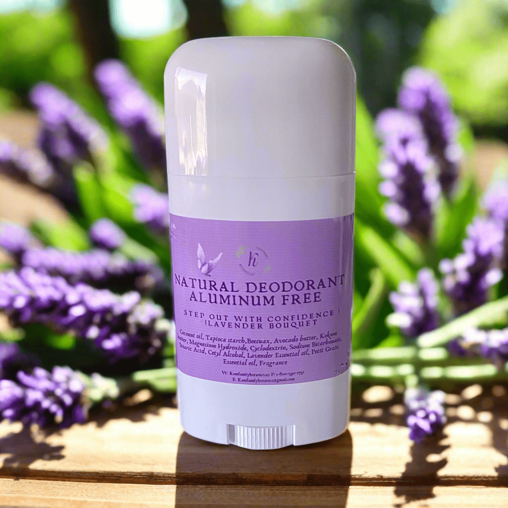 Lavender Bouquet Aluminum Free Deodorant - KAM Family Botanics By Kesha
