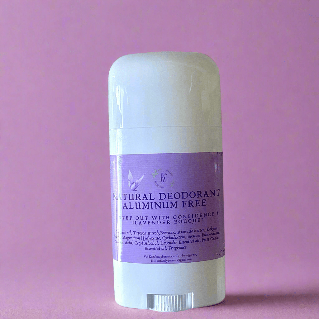 Lavender Bouquet Aluminum Free Deodorant - KAM Family Botanics By Kesha