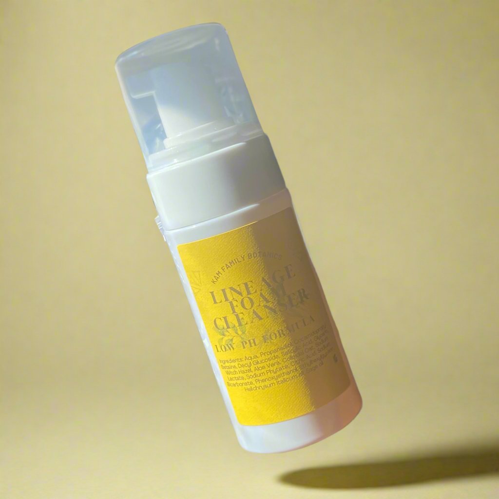 Lineage Clarifying Low PH Foam Cleanser - KAM Family Botanics By Kesha