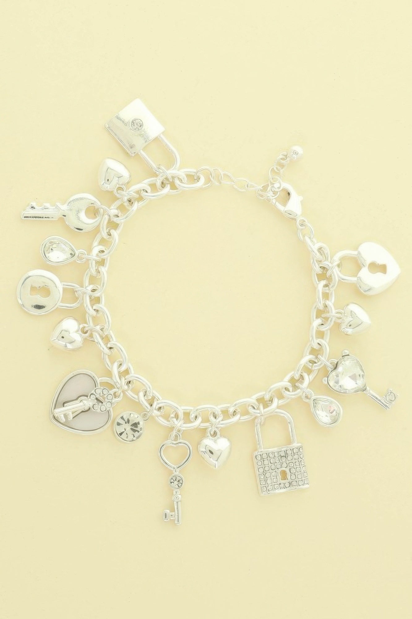 Lock And Key Charm Bracelet - KAM Family Botanics