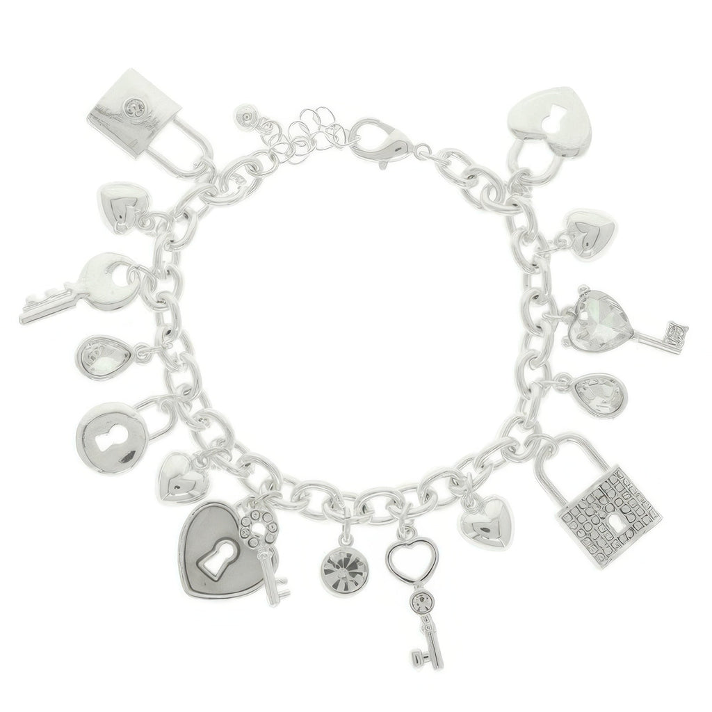 Lock And Key Charm Bracelet - KAM Family Botanics