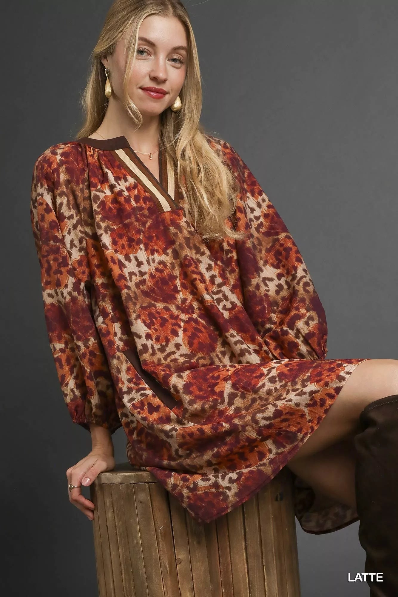 Love Animal Boho Tunic Dress - KAM Family Botanics
