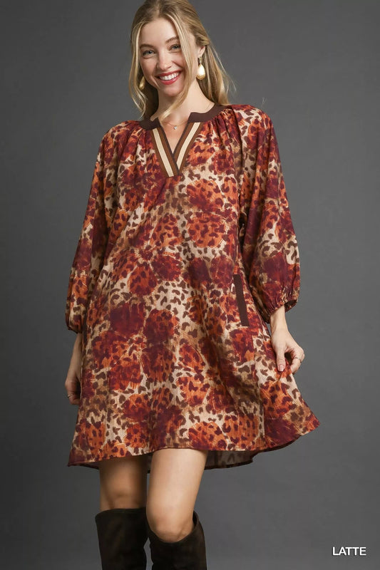 Love Animal Boho Tunic Dress - KAM Family Botanics