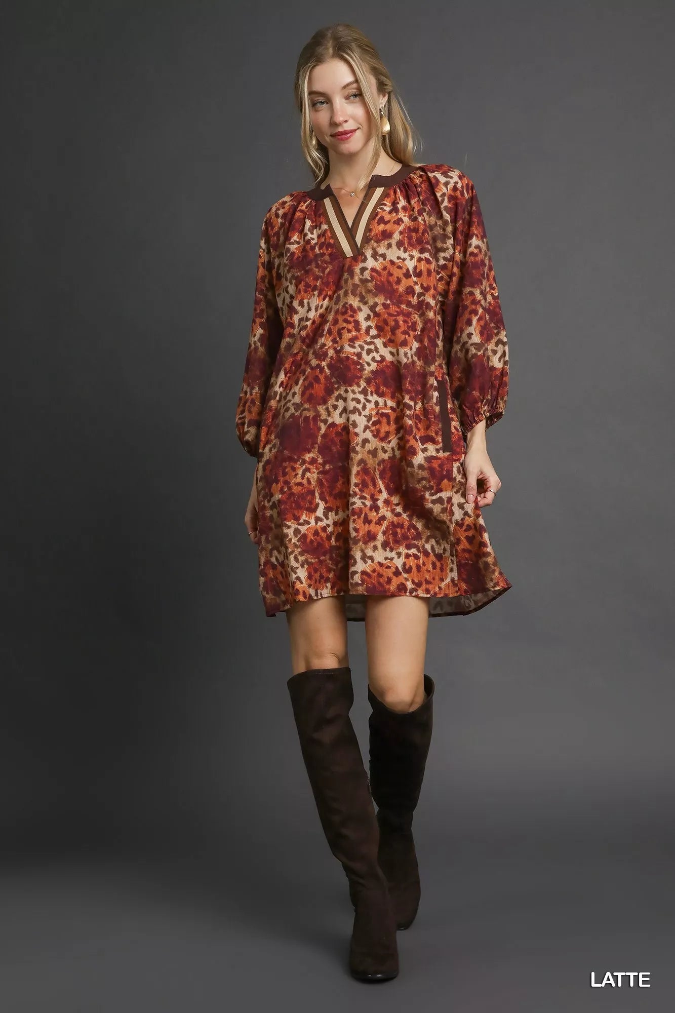 Love Animal Boho Tunic Dress - KAM Family Botanics