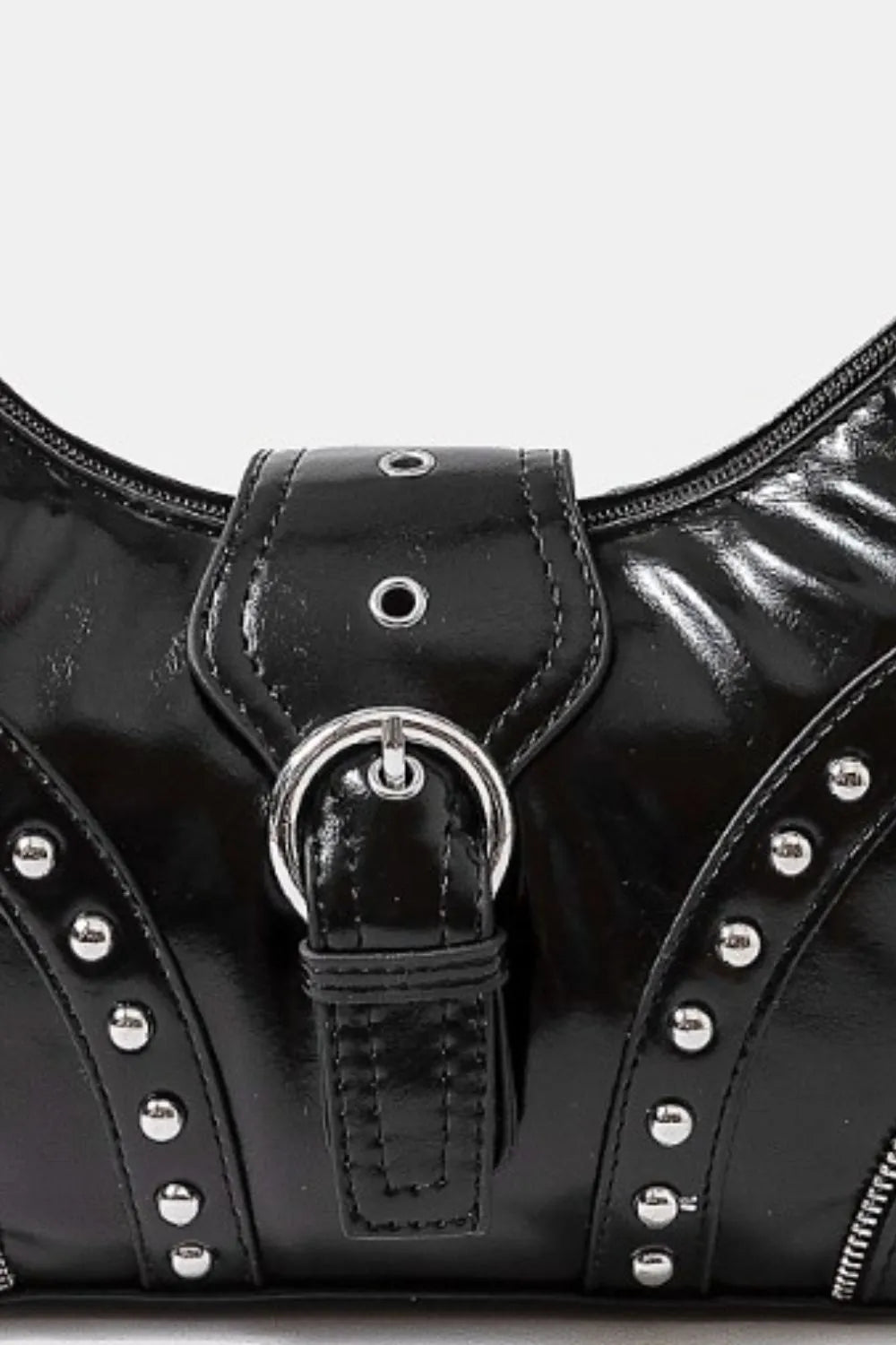 Love Studded Shoulder Bag - KAM Family Botanics By Kesha