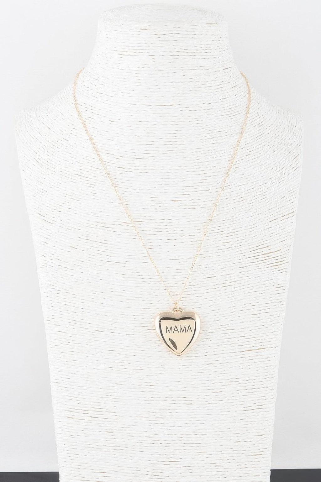 Mama Heart Pendant Necklace - KAM Family Botanics