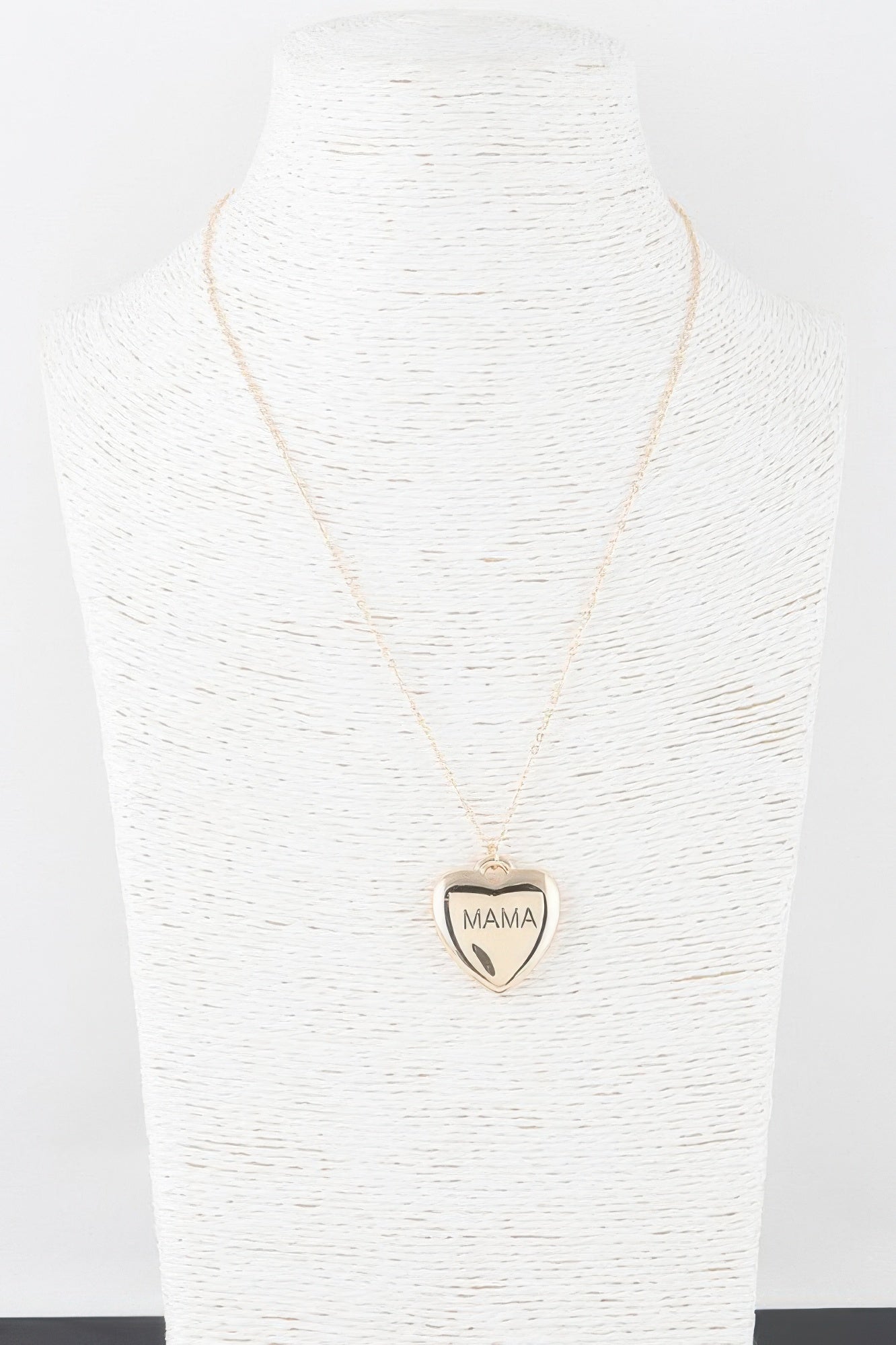 Mama Heart Pendant Necklace - KAM Family Botanics