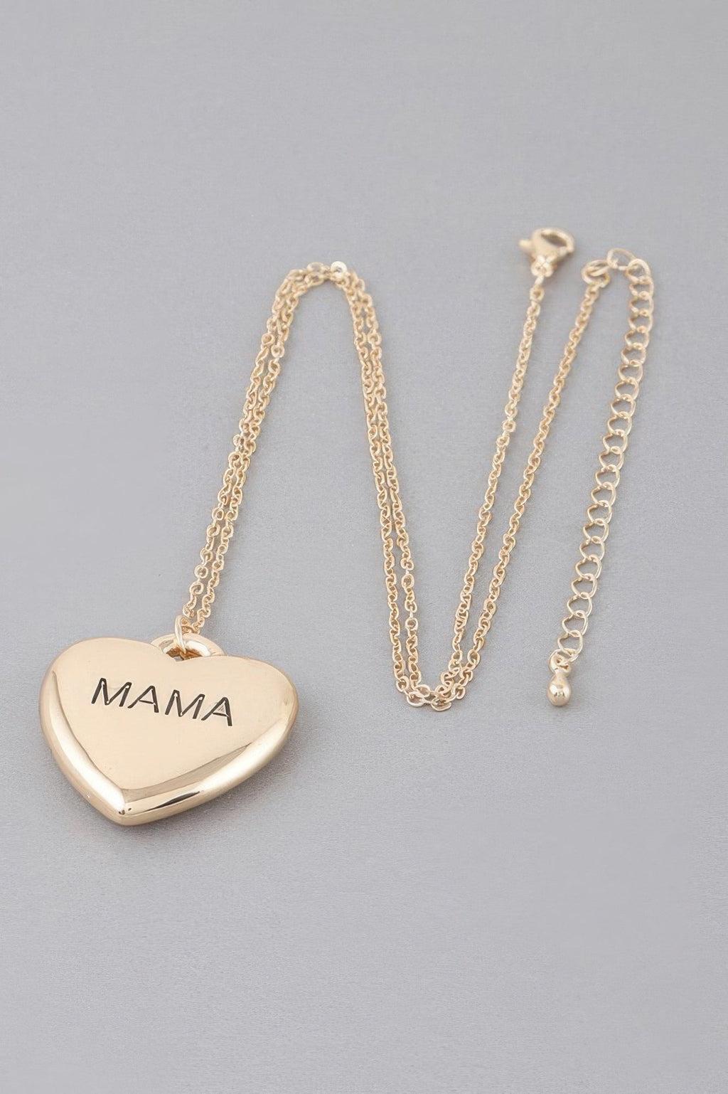Mama Heart Pendant Necklace - KAM Family Botanics