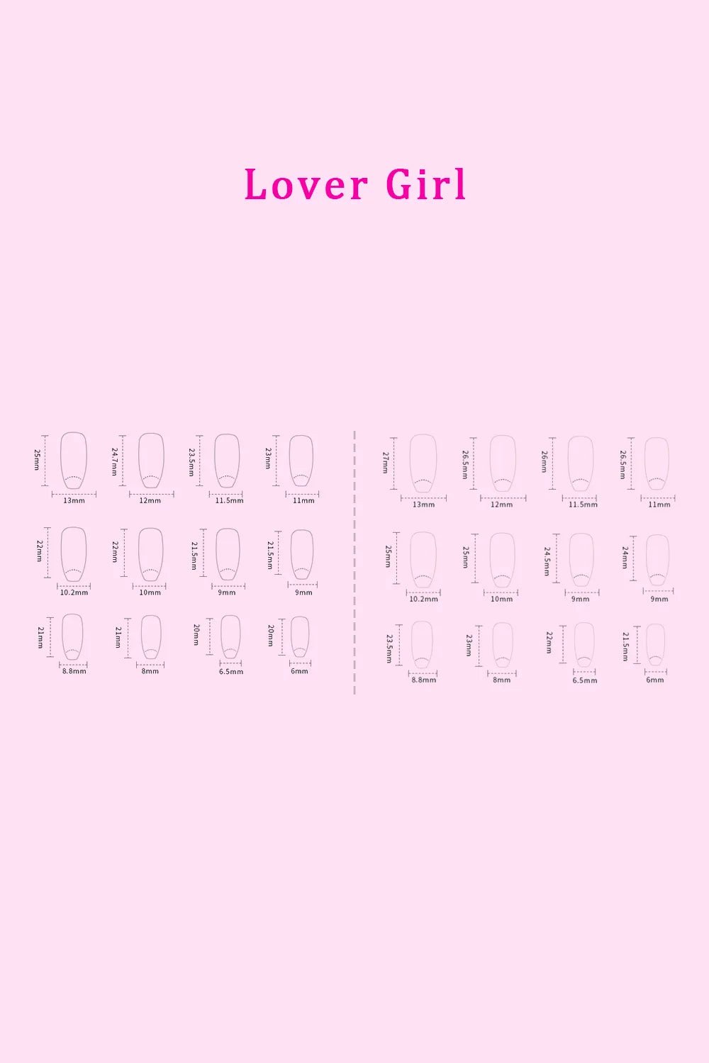 Marbleized Soft Girl Press On Nails 2 Packs - KAM Family Botanics By Kesha