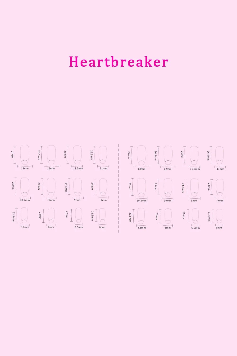 Marbleized Soft Girl Press On Nails 2 Packs - KAM Family Botanics By Kesha