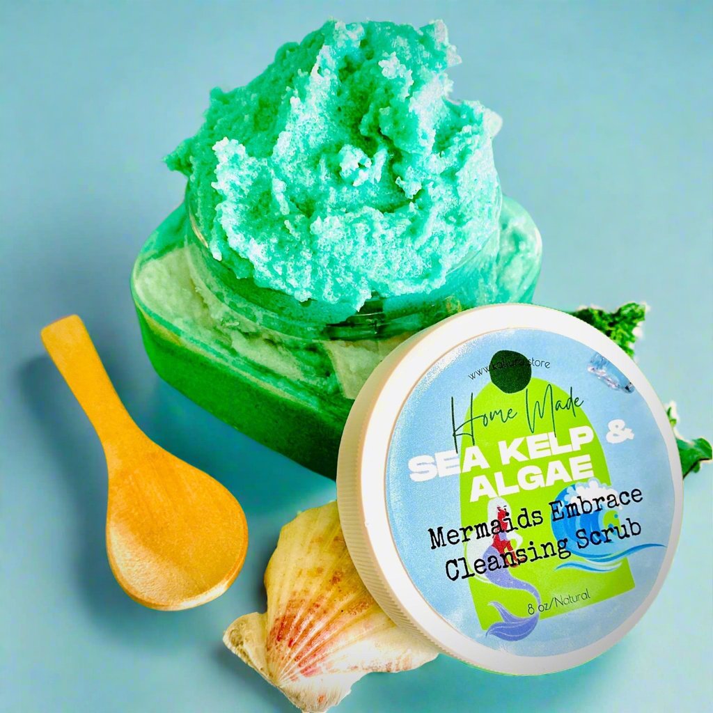 Mermaids Embrace Cleansing Scrub - KAM Family Botanics By Kesha