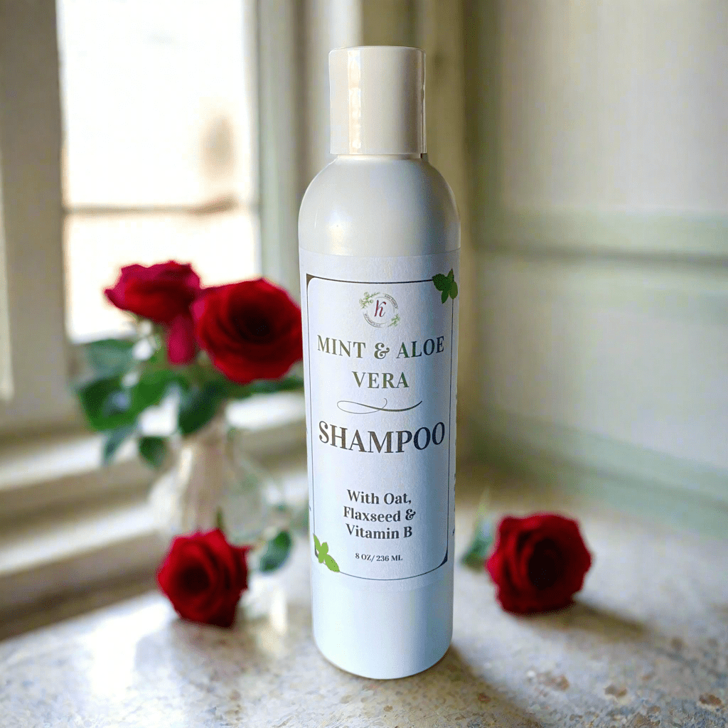 Mint & Aloe Sulfate Free Shampoo - KAM Family Botanics By Kesha
