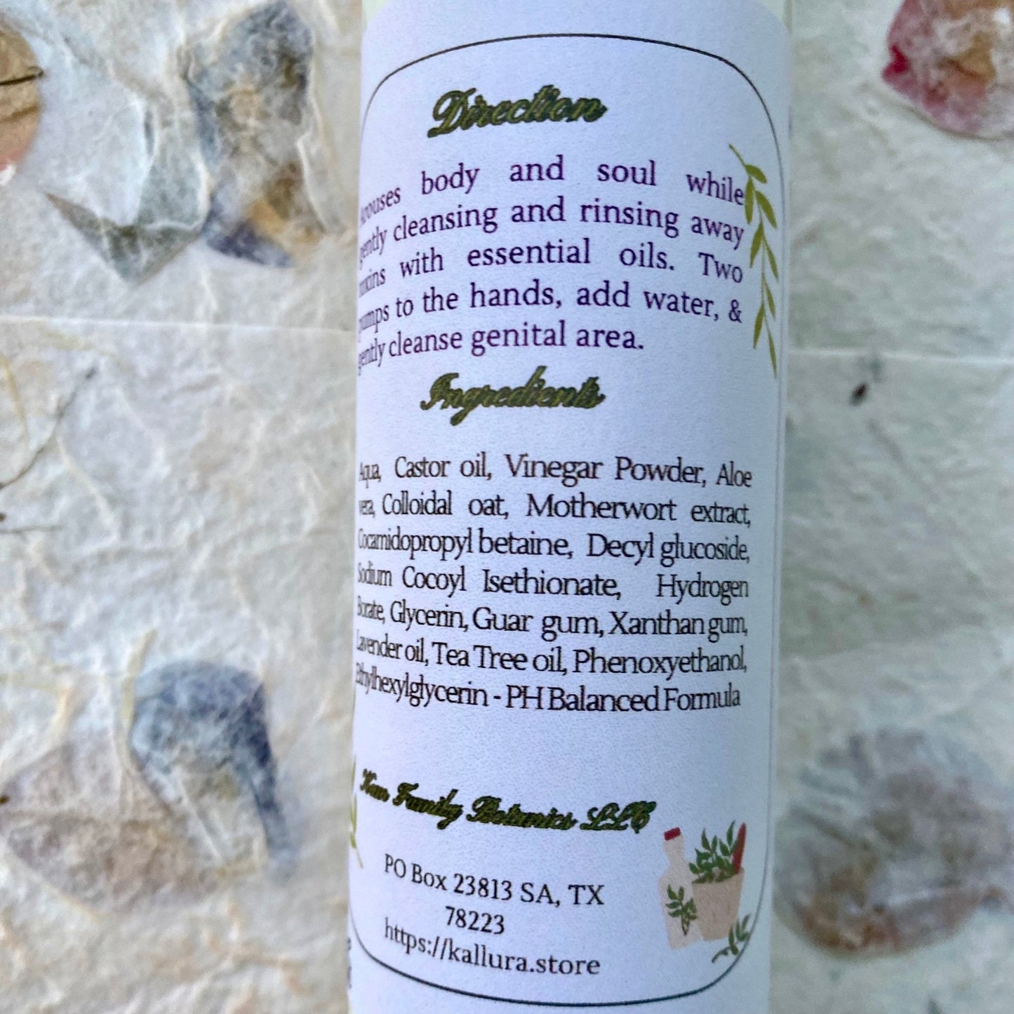 Motherwort & Oat Body Wash - KAM Family Botanics By Kesha